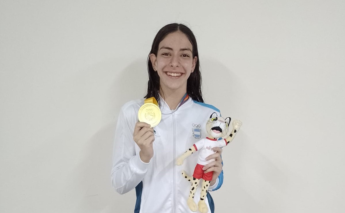 Juegos Suramericanos Malena Santillán ganó el oro una plata y dos